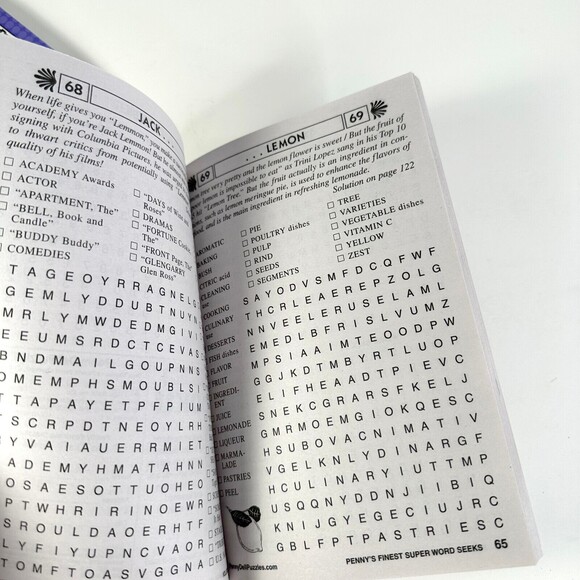 Penny Press Word Seeks Lot of 3 - Picture 9 of 12